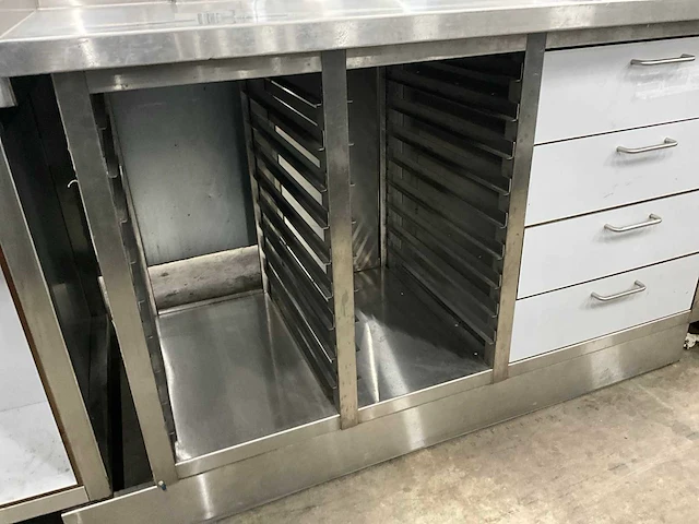 Rvs werktafel - afbeelding 3 van  7