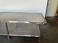 Rvs werktafel - afbeelding 2 van  9