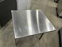 Rvs werktafel - afbeelding 3 van  4