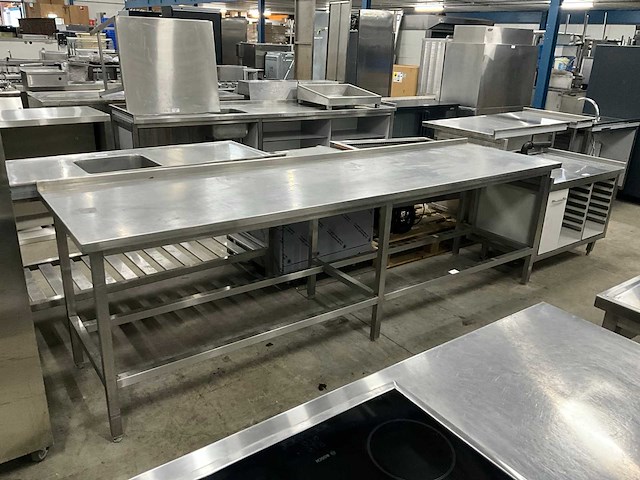 Rvs werktafel - afbeelding 2 van  5