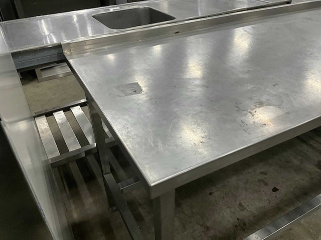 Rvs werktafel - afbeelding 3 van  5