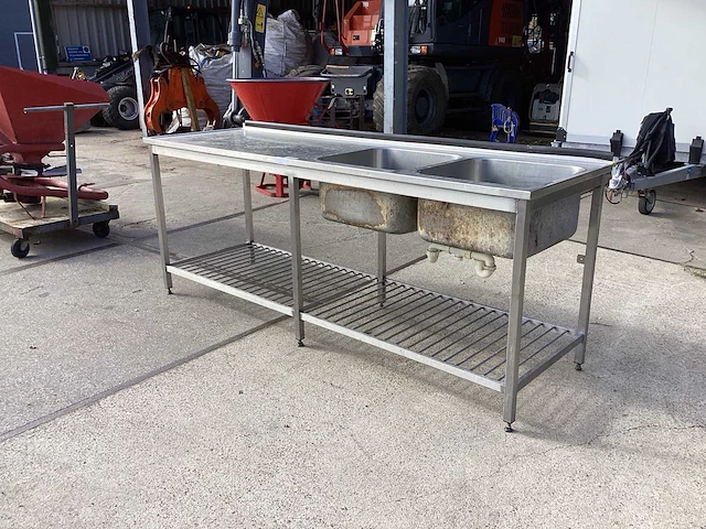 Rvs werktafel - afbeelding 1 van  6