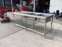 Rvs werktafel - afbeelding 1 van  6