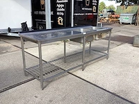 Rvs werktafel - afbeelding 2 van  6