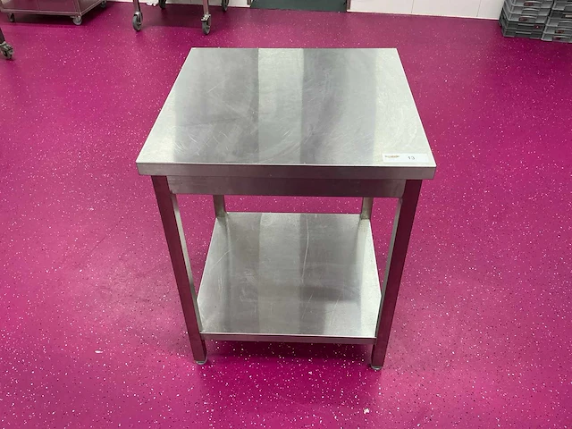 Rvs werktafel - afbeelding 1 van  3