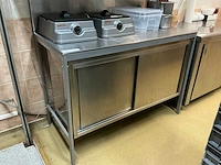 Rvs werktafel - afbeelding 1 van  5
