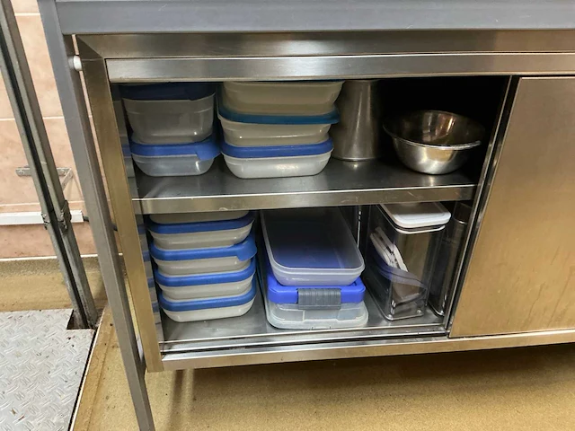 Rvs werktafel - afbeelding 4 van  5