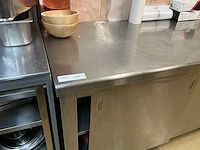 Rvs werktafel - afbeelding 2 van  6