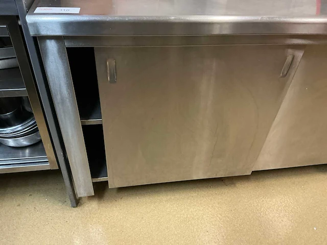 Rvs werktafel - afbeelding 4 van  6