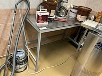 Rvs werktafel - afbeelding 1 van  4