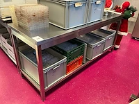 Rvs werktafel - afbeelding 1 van  3