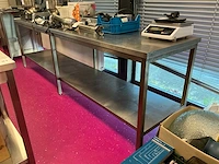 Rvs werktafel - afbeelding 1 van  3