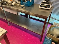 Rvs werktafel - afbeelding 2 van  3