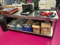 Rvs werktafel - afbeelding 2 van  3