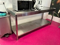 Rvs werktafel - afbeelding 1 van  3