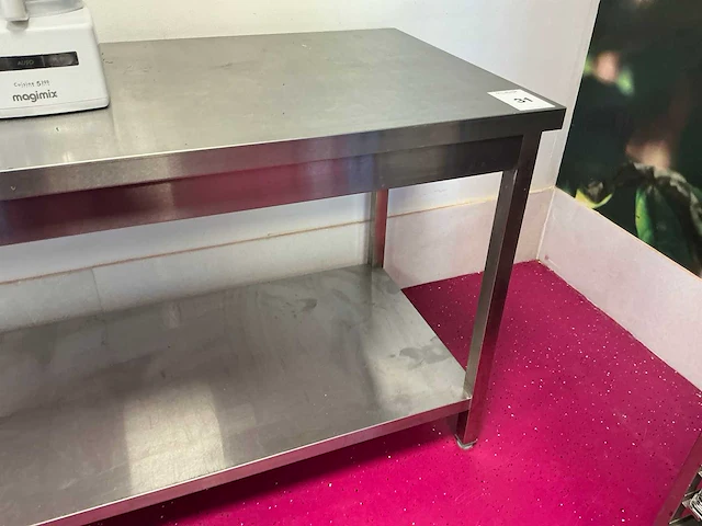 Rvs werktafel - afbeelding 2 van  3