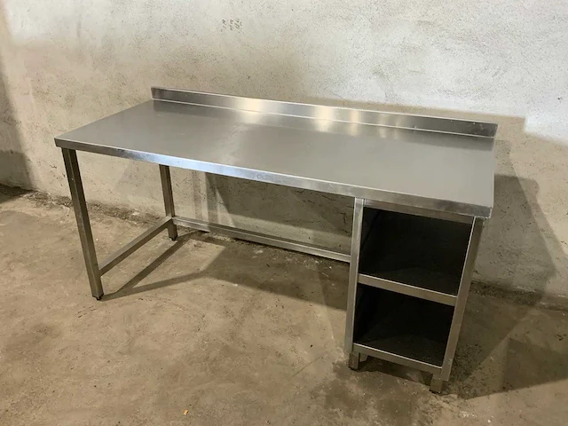 Rvs werktafel - afbeelding 1 van  5
