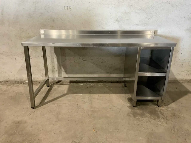 Rvs werktafel - afbeelding 3 van  5