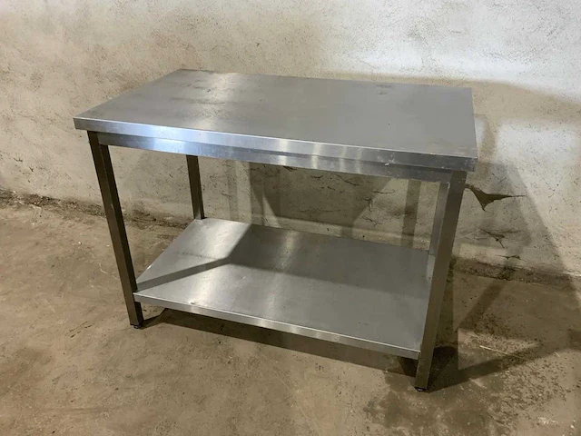 Rvs werktafel - afbeelding 1 van  4