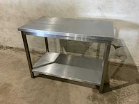 Rvs werktafel - afbeelding 1 van  4
