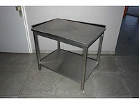 Rvs werktafel - afbeelding 1 van  3