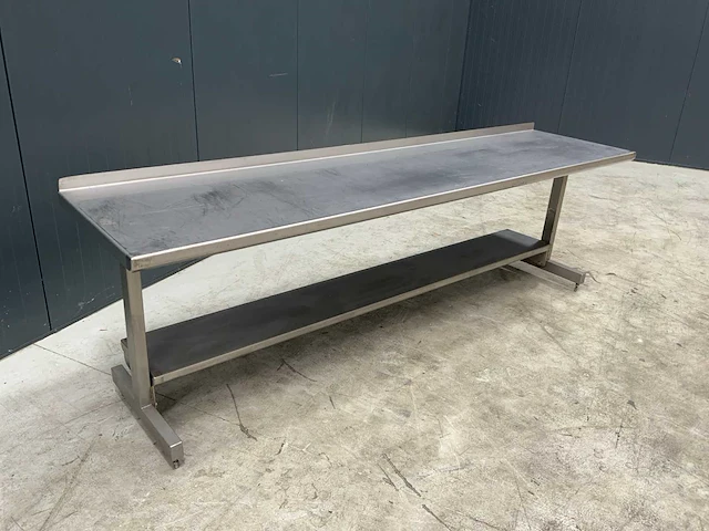 Rvs werktafel - afbeelding 1 van  3