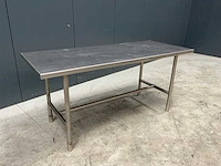 Rvs werktafel - afbeelding 1 van  3