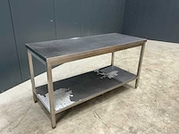 Rvs werktafel - afbeelding 1 van  3