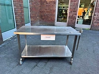 Rvs werktafel - afbeelding 1 van  5