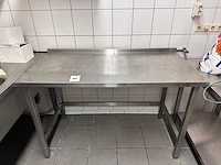 Rvs werktafel - afbeelding 1 van  1