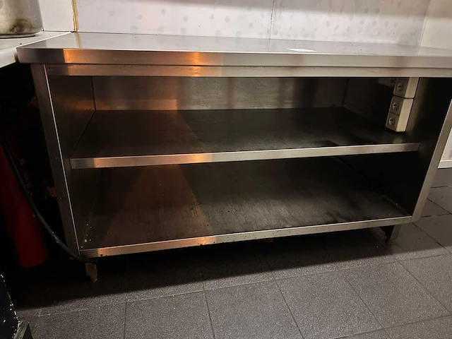 Rvs werktafel - afbeelding 1 van  2