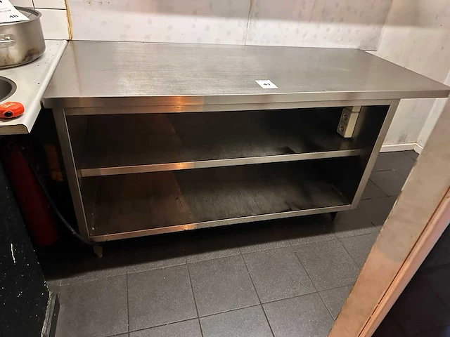 Rvs werktafel - afbeelding 2 van  2