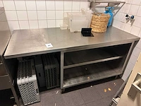 Rvs werktafel - afbeelding 1 van  3