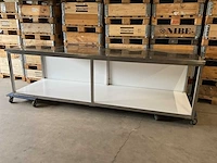 Rvs werktafel - afbeelding 1 van  4