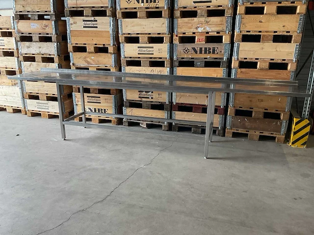 Rvs werktafel - afbeelding 1 van  3
