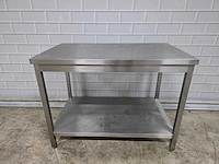 Rvs werktafel - afbeelding 1 van  3