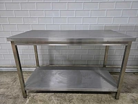 Rvs werktafel - afbeelding 1 van  3