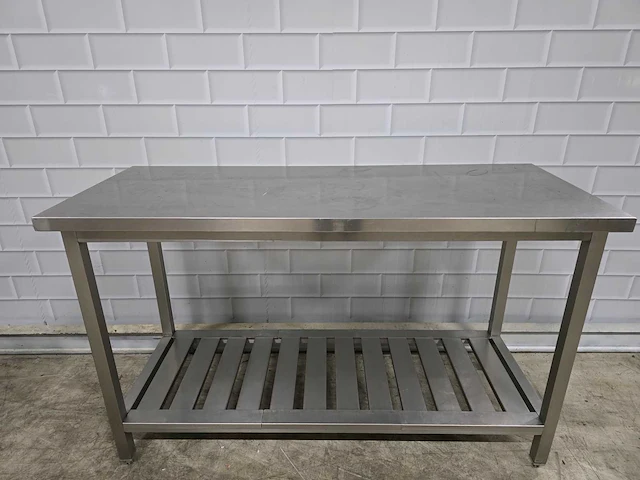Rvs werktafel - afbeelding 1 van  3