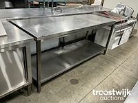 Rvs werktafel