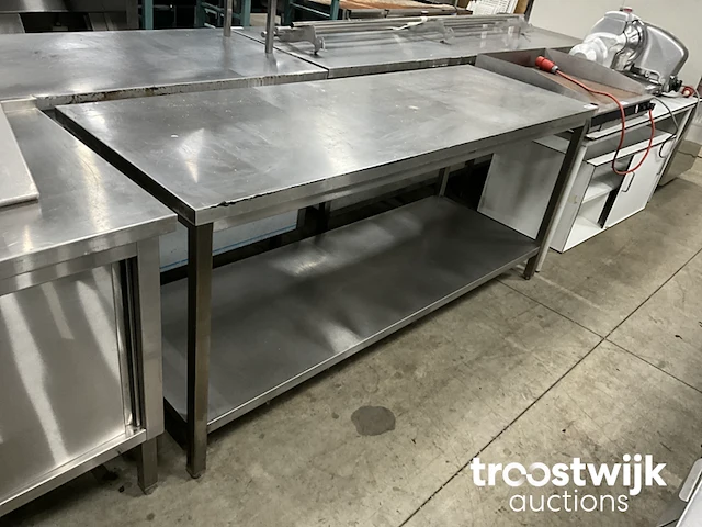 Rvs werktafel - afbeelding 2 van  5