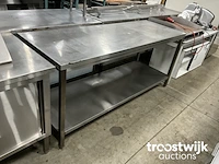 Rvs werktafel - afbeelding 2 van  5