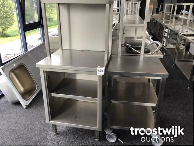 Rvs werktafel - afbeelding 1 van  4
