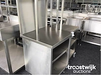 Rvs werktafel - afbeelding 2 van  4