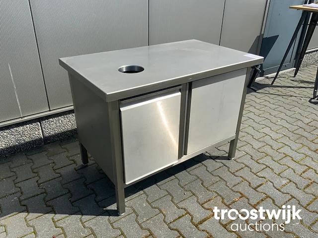 Rvs werktafel - afbeelding 1 van  7