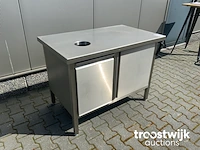 Rvs werktafel - afbeelding 1 van  7