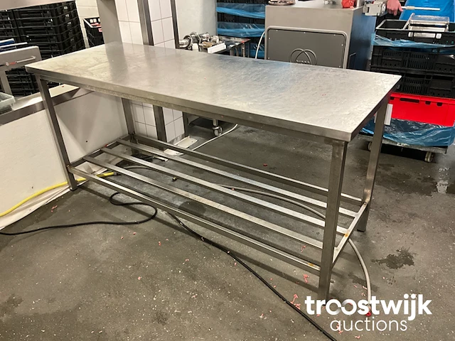 Rvs werktafel - afbeelding 1 van  2
