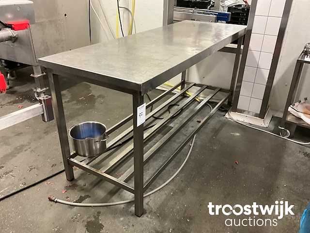 Rvs werktafel - afbeelding 2 van  2