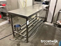 Rvs werktafel - afbeelding 2 van  2
