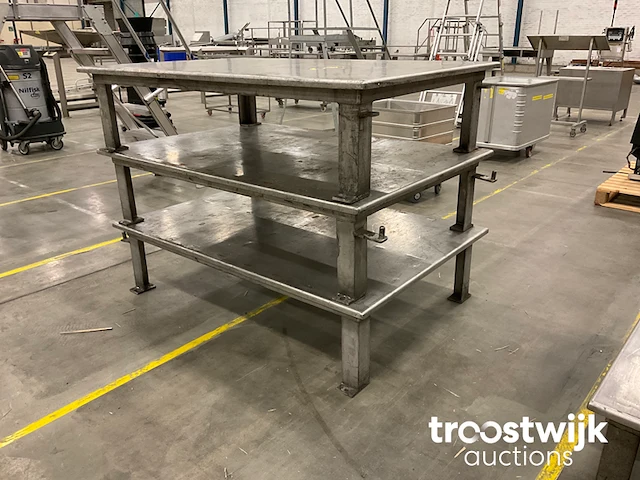 Rvs werktafel - afbeelding 3 van  4