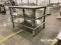 Rvs werktafel - afbeelding 3 van  4